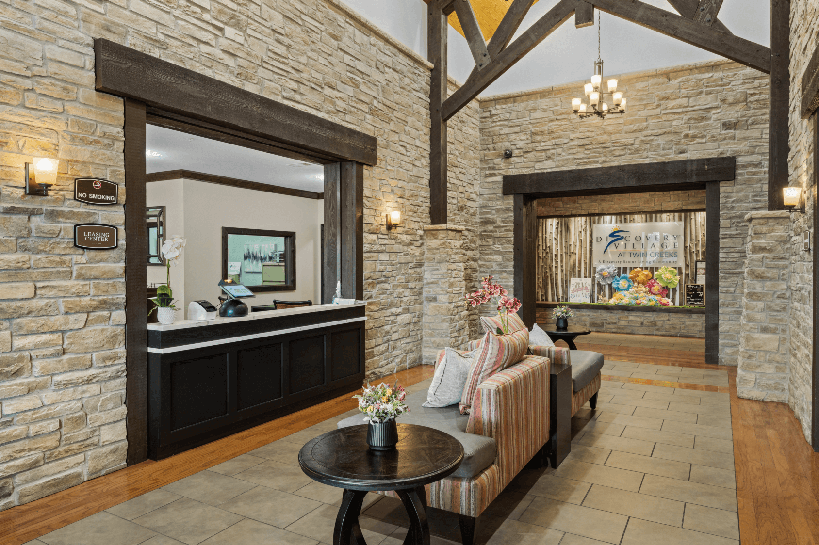 Discovery Village Twin Creeks front desk