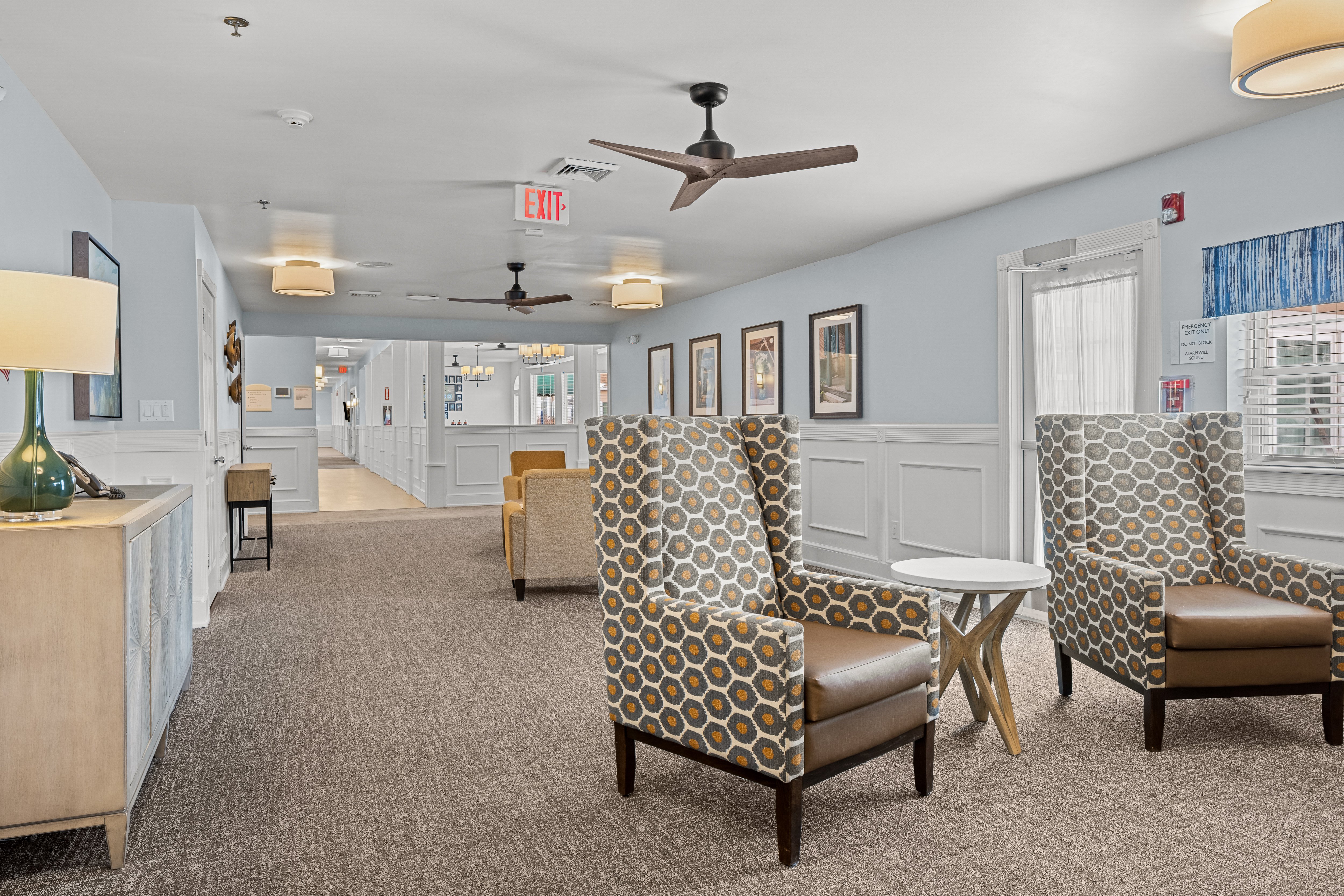 Tiffany Court at Kingston hallway