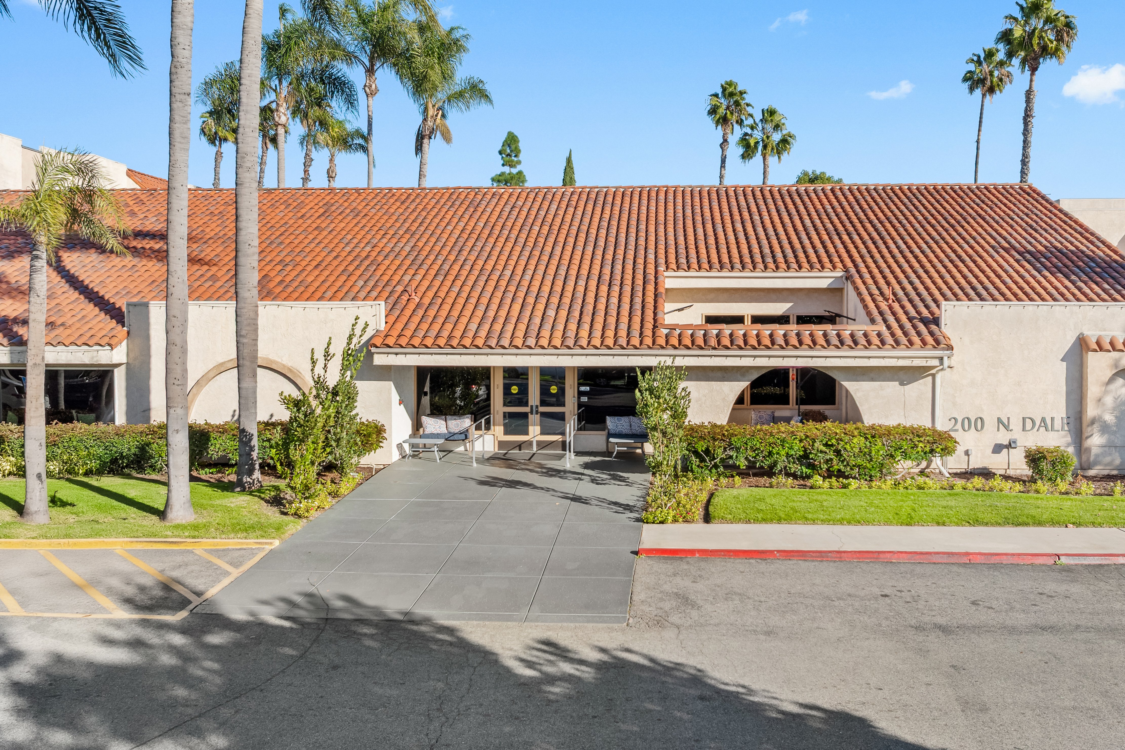 Marbella Anaheim exterior building