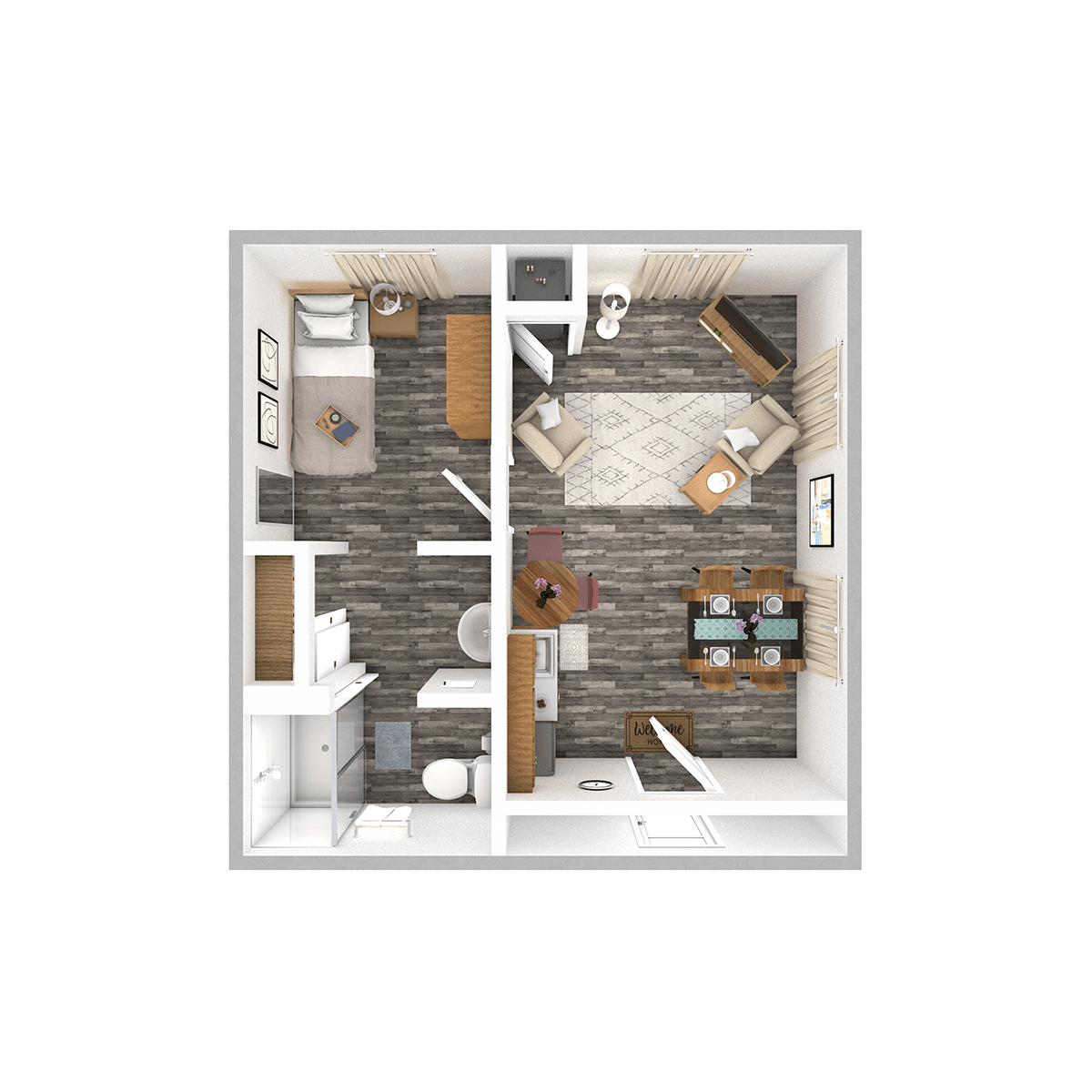 Cedar (Memory Care) floor plan